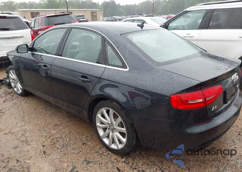 2013 Audi A4 2.0T Premium from USA, damaged, VIN WAUFFAFL5DN047496